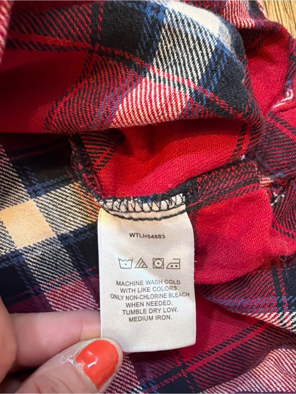 Wrangler Wrancher Flannel Plaid Shirt Women M Cowgirl Western Cottagecore Grunge - Picture 5 of 6